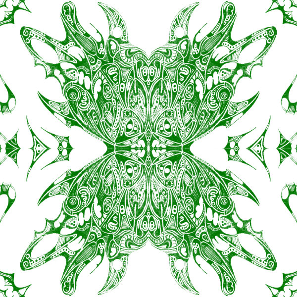 White / Green