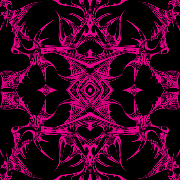 Black / Magenta