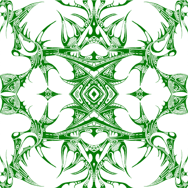 White / Green