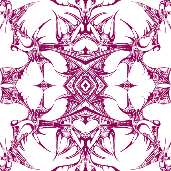 White / Magenta