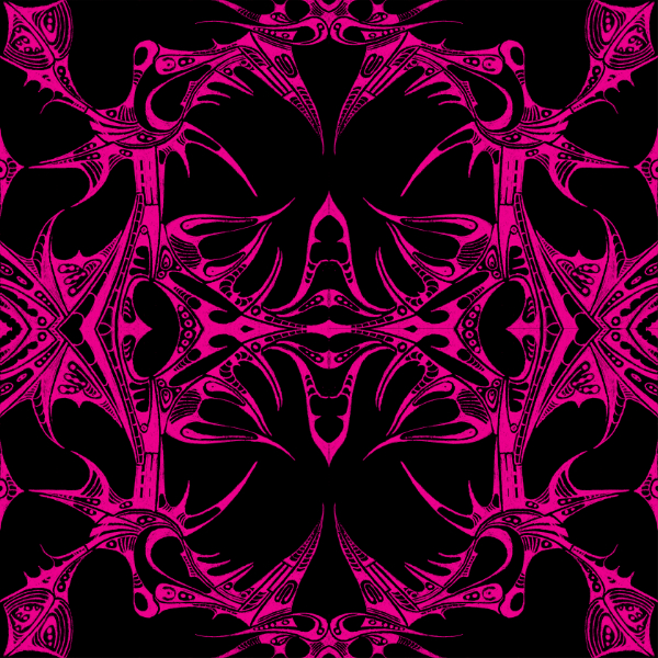 Black / Magenta