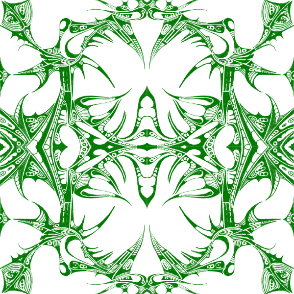 White / Green