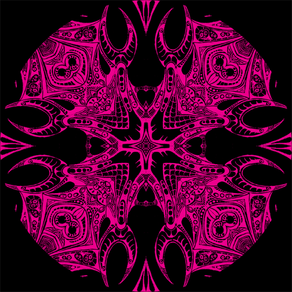Black / Magenta