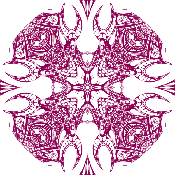 White / Magenta
