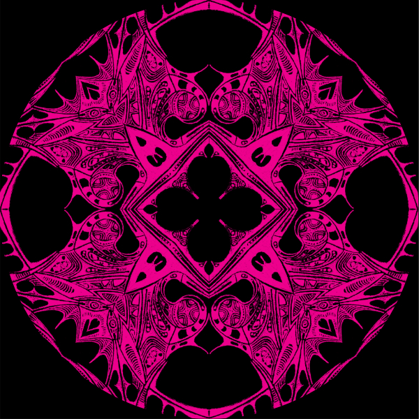 Black / Magenta