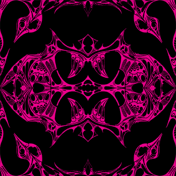 Black / Magenta