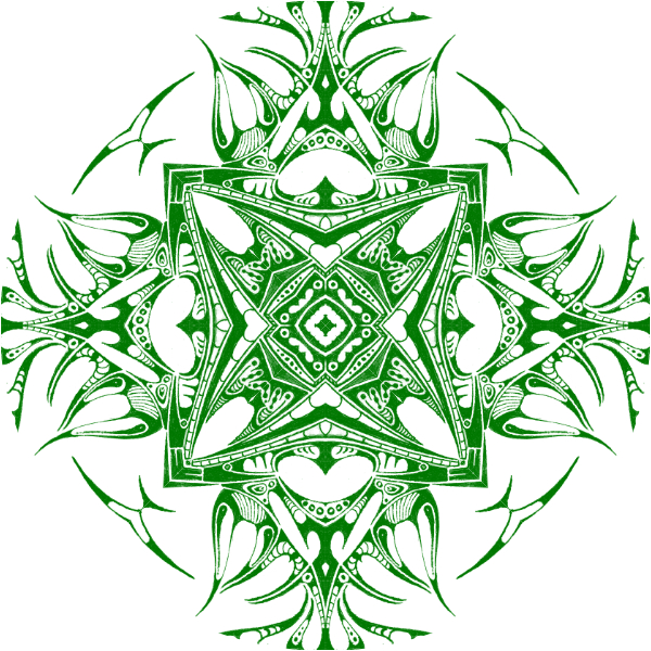 White / Green