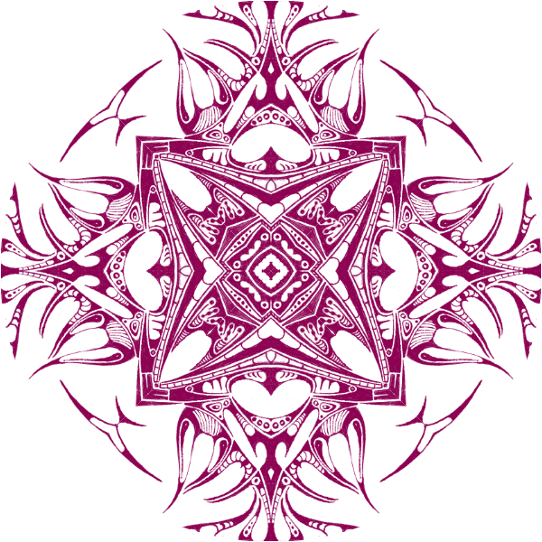 White / Magenta