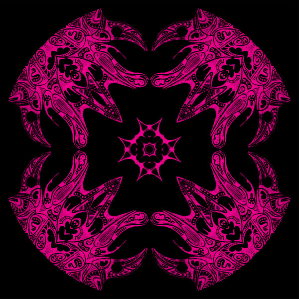 Black / Magenta