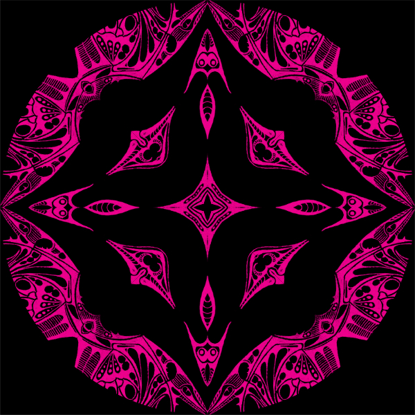 Black / Magenta