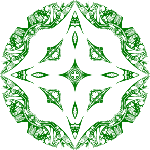 White / Green