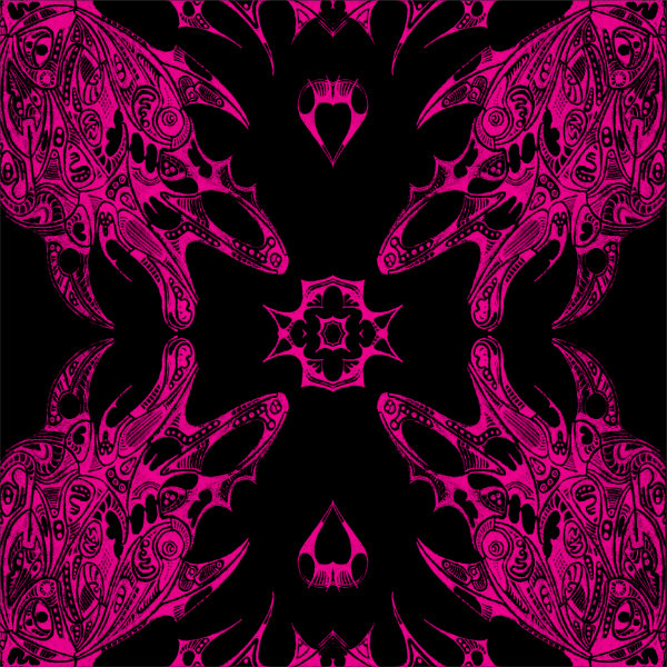 Black / Magenta