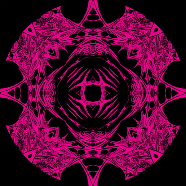 Black / Magenta