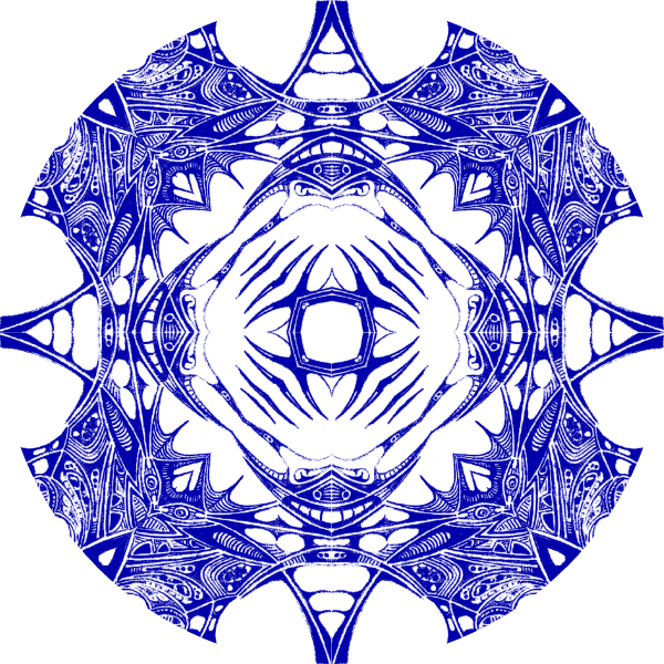 White / Blue