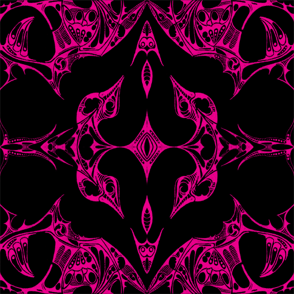 Black / Magenta