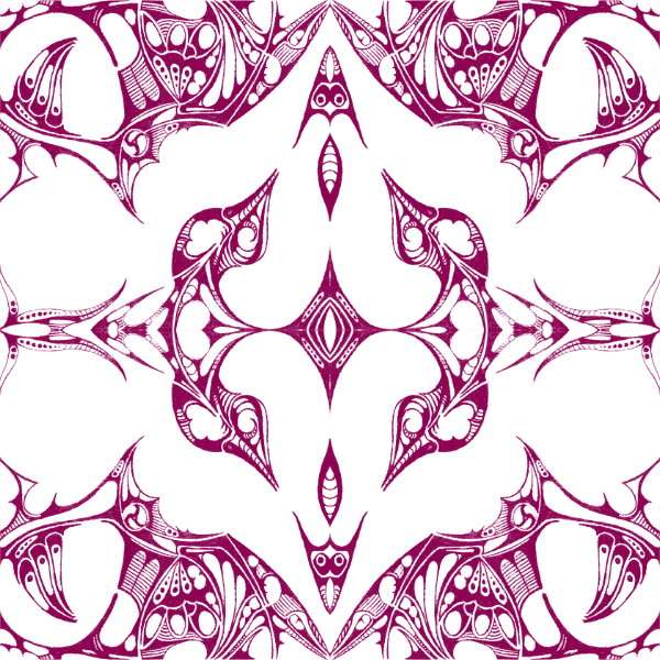 White / Magenta