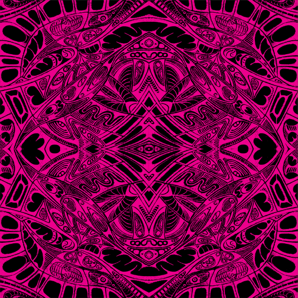 Black / Magenta