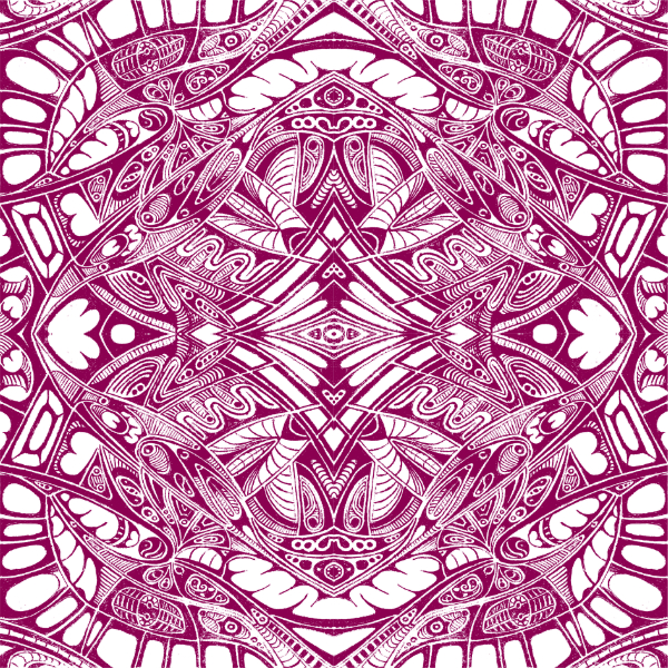 White / Magenta