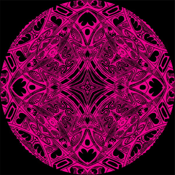 Black / Magenta