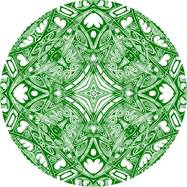 White / Green