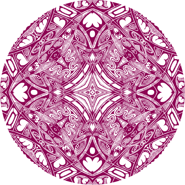 White / Magenta