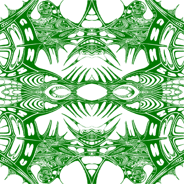 White / Green