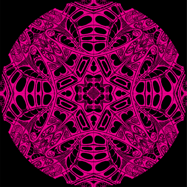 Black / Magenta
