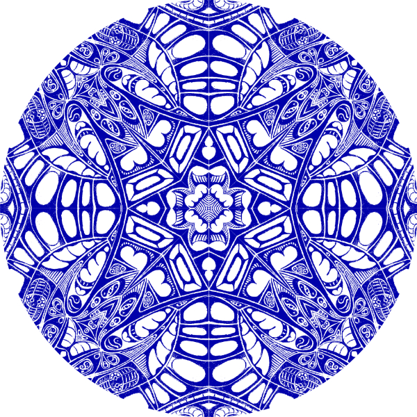 White / Blue