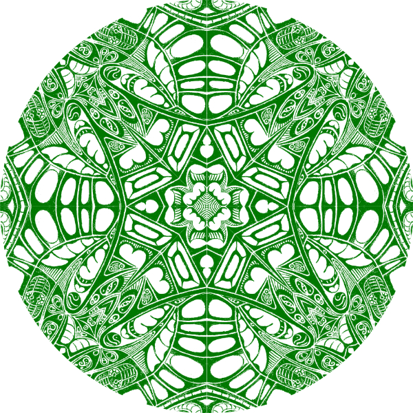 White / Green