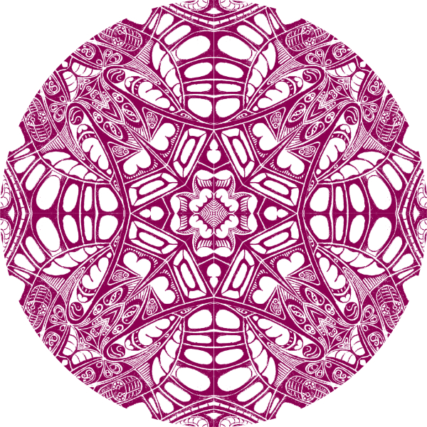White / Magenta