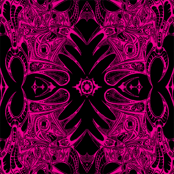 Black / Magenta