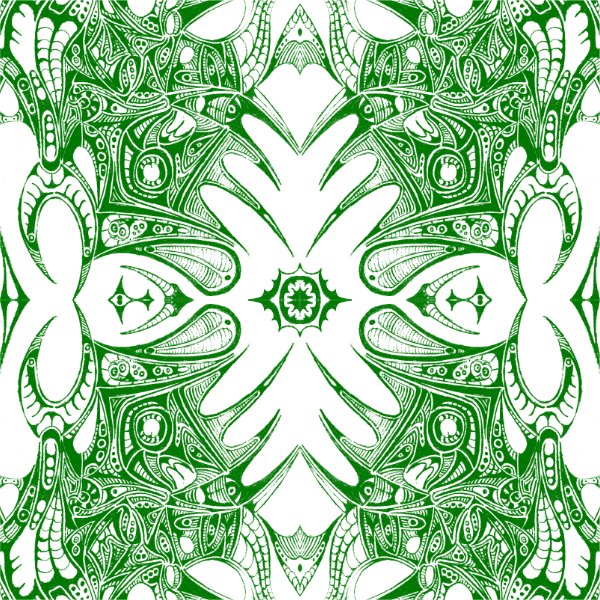 White / Green