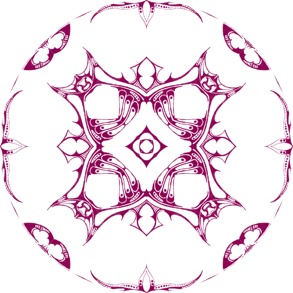 White / Magenta