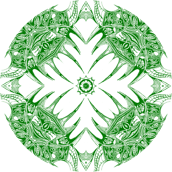 White / Green