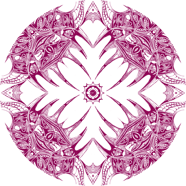 White / Magenta