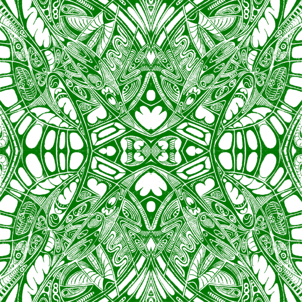 White / Green