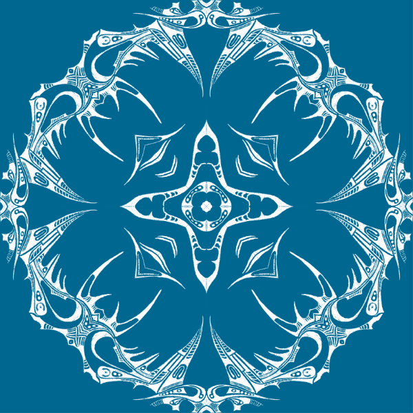 Cyan / White