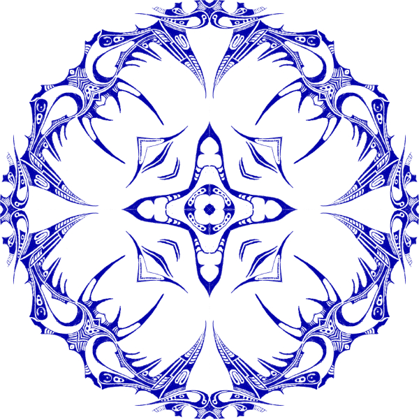 White / Blue