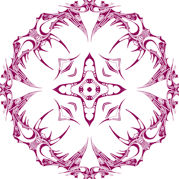 White / Magenta