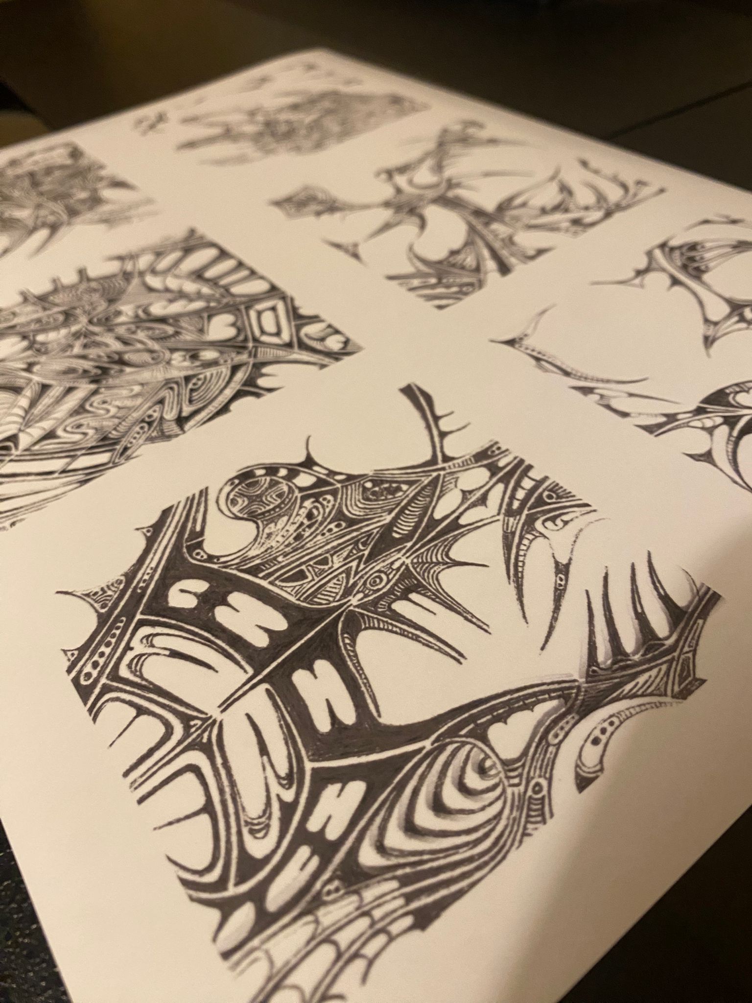Regenesis Test Prints